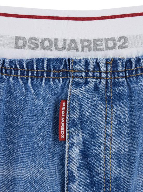  디스퀘어드2 데님 숏팬츠 S71MU0886 - DSQUARED2
