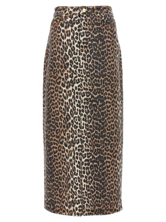  가니 스커트 LDJ1445943 BROWN