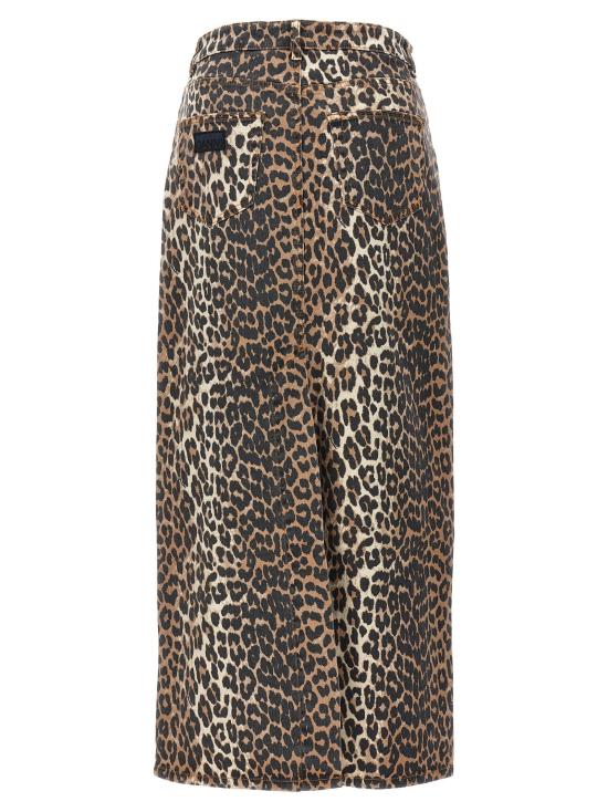  가니 스커트 LDJ1445943 BROWN - GANNI