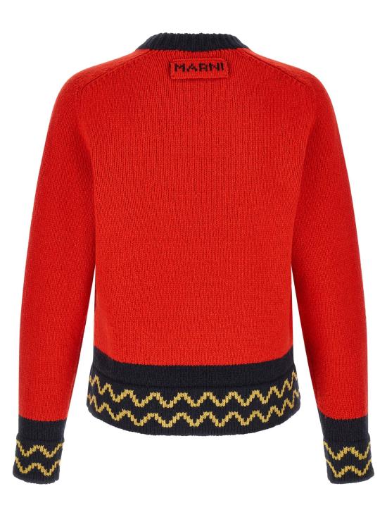  마르니 스웨터 LDGCMG0501Q0UFH100INR66 RED - MARNI