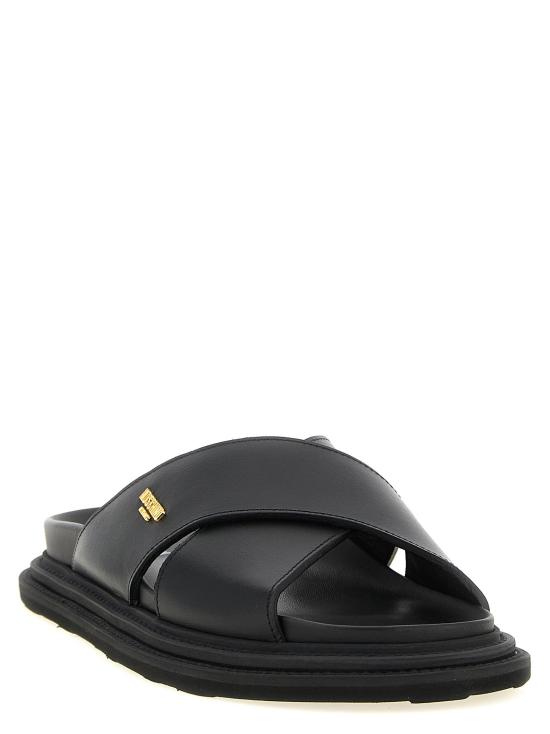  모스키노 스니커즈 LDMB28083G0PGA0000 BLACK - MOSCHINO