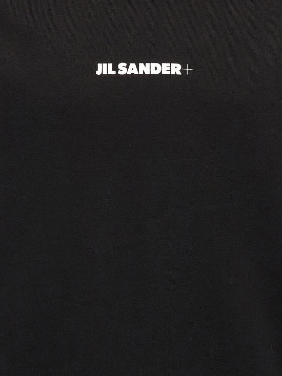  질샌더 후드 티셔츠 LDJ47GU0129J20039001 BLACK - JIL SANDER