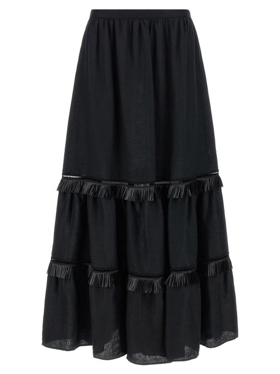  키톤 스커트 LDD61215H0969003001 BLACK