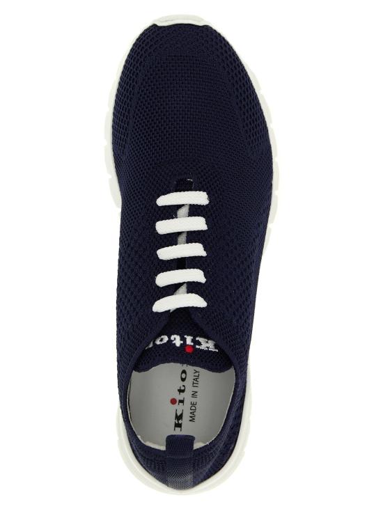  키톤 스니커즈 LDUSSFITSN00809020FM NAVY - KITON