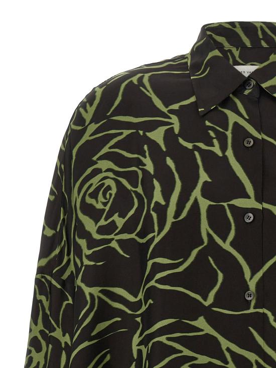  드리스 반 노튼 셔츠 LD2611307003244900 BLACK - DRIES VAN NOTEN