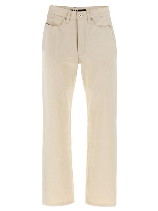  질샌더 데님 팬츠 LDJ40KA0243J46545280 OFF WHITE