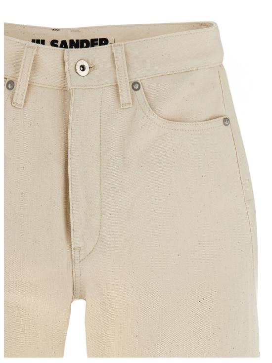  질샌더 데님 팬츠 LDJ40KA0243J46545280 OFF WHITE - JIL SANDER