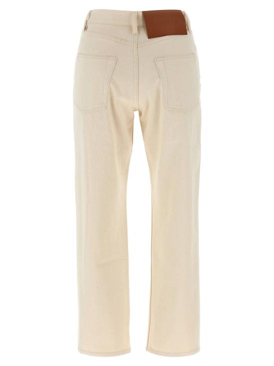  질샌더 데님 팬츠 LDJ40KA0243J46545280 OFF WHITE - JIL SANDER