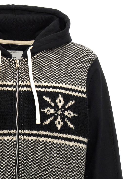  와타나베 준야 후드 티셔츠 LDWNT9011 BLACK - JUNYA WATANABE