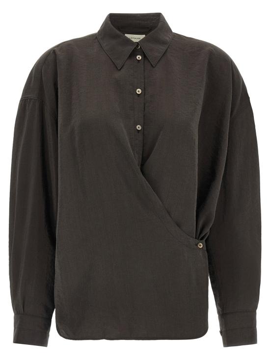  르메르 셔츠 LDSH1141LF1308BR532 CHARCOAL
