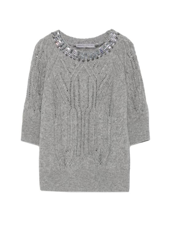  에르마노 설비노 스웨터 D495L325RCTZTWN1704 AI26 GREY