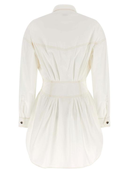  베르사체 원피스 LD10258151A183961W010 WHITE - VERSACE
