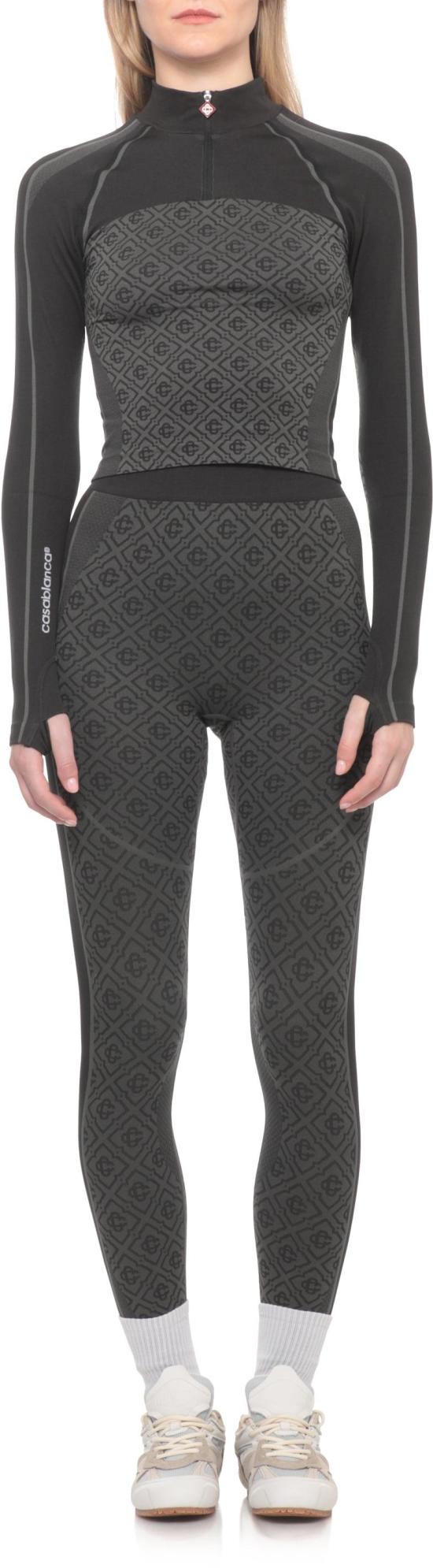 26FW 카사블랑카 베스트 WPF26ACT06801 BLACK - CASABLANCA