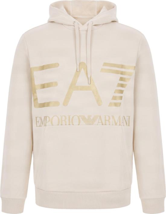 26FW 엠포리오 아르마니 후드 티셔츠 7M002202AF27189U1079 WHITE
