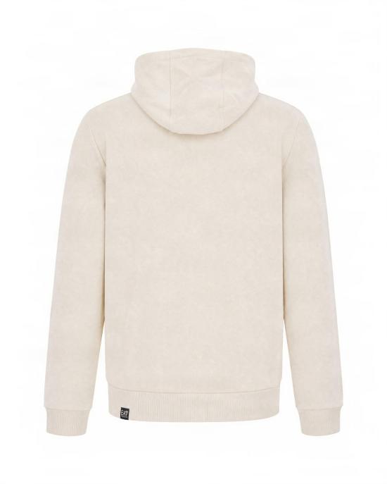 26FW 엠포리오 아르마니 후드 티셔츠 7M002202AF27189U1079 WHITE - EMPORIO ARMANI