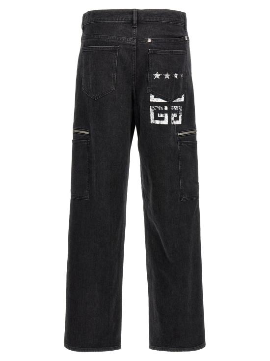  지방시 카고 팬츠 LDBM517E5YAA001 BLACK - GIVENCHY
