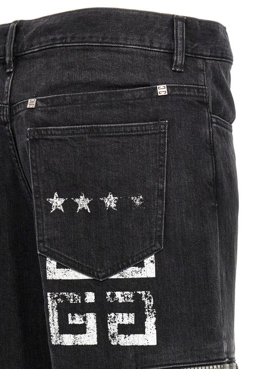  지방시 카고 팬츠 LDBM517E5YAA001 BLACK - GIVENCHY