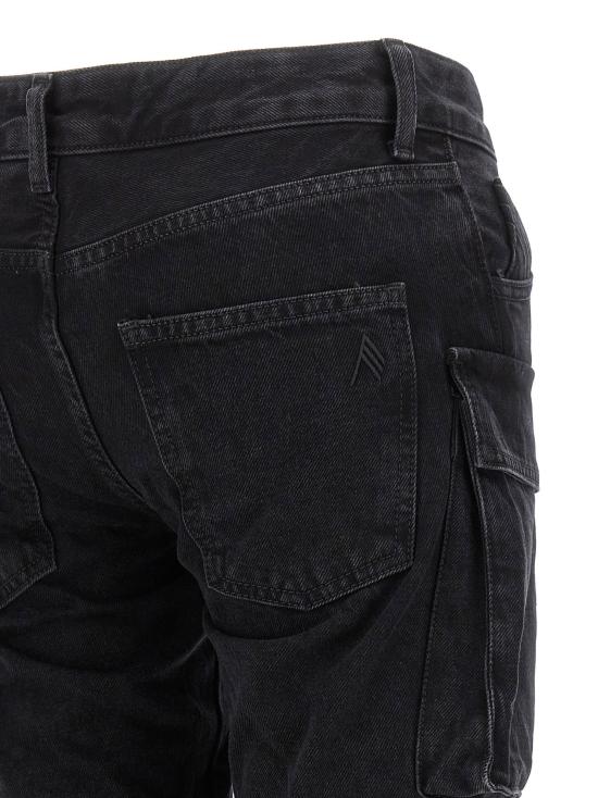  디 아티코 데님 팬츠 LD241WCP113D066100 BLACK - THE ATTICO