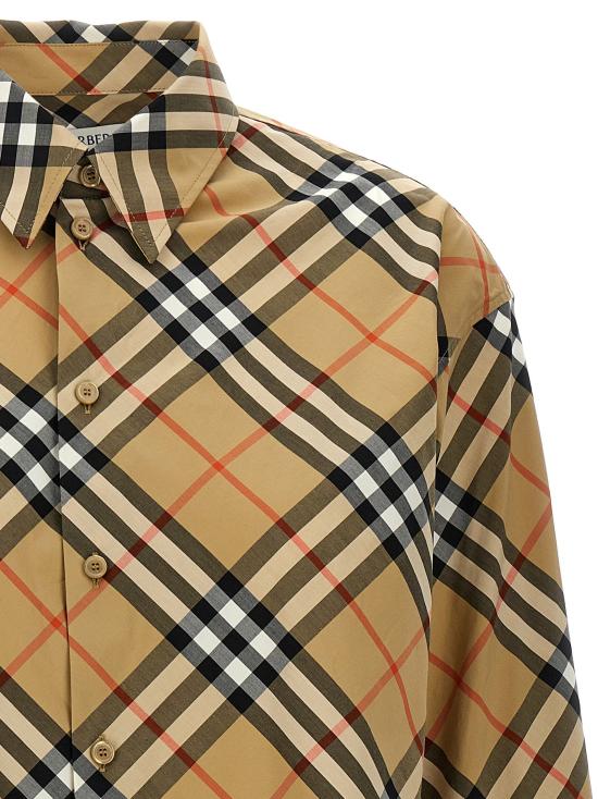  버버리 셔츠 LD8106164SANDIPCHECK BEIGE - BURBERRY