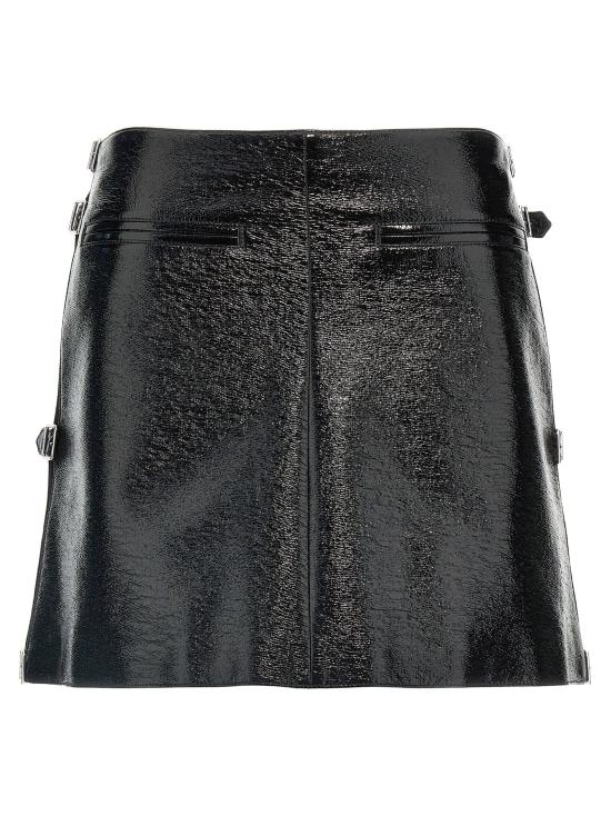  쿠레쥬 스커트 LD324CJU187VY00159999 BLACK