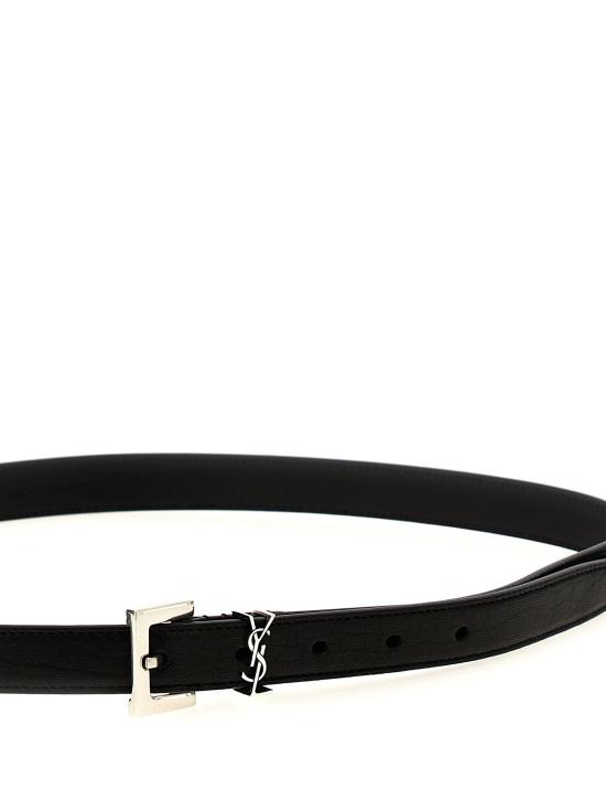  생로랑 벨트 LD612616AAC8A1000 BLACK - SAINT LAURENT