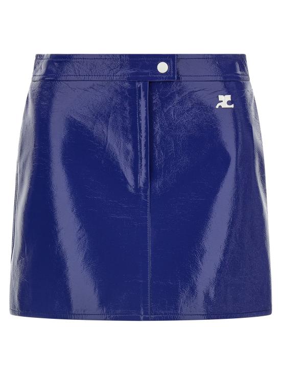  쿠레쥬 스커트 LD223CJU001VY00147087 NAVY