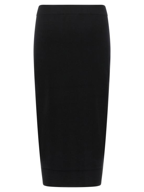  막스마라 스커트 LD2621306021600007 BLACK - MAX MARA