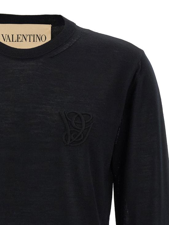 발렌티노 가라바니 스웨터 LDV3KC35GB0U0NO BLACK - VALENTINO GARAVANI
