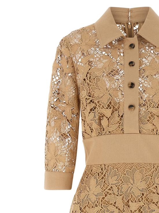  엘리 사브 점프수트 LDD1292NP26POM02BROWNSUGAR CARAMEL - ELIE SAAB