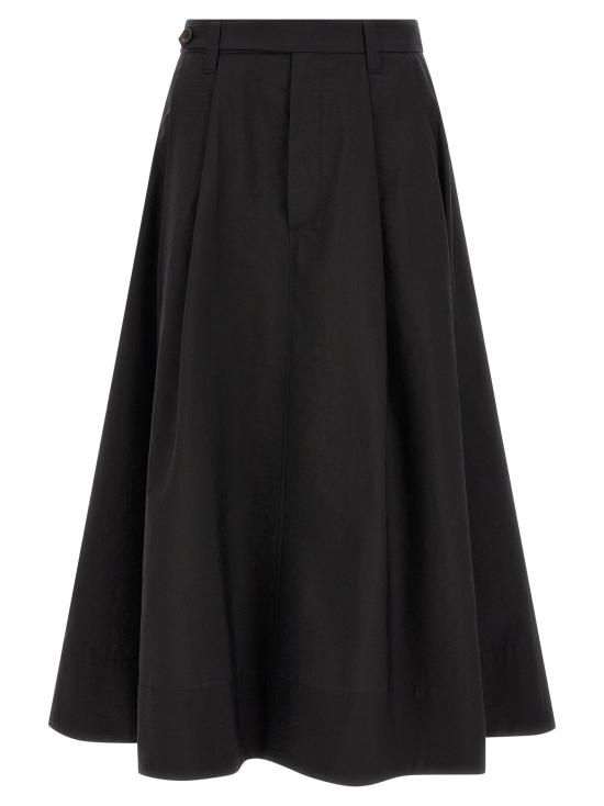  브루넬로 쿠치넬리 스커트 LDM0F79G3951C101 BLACK