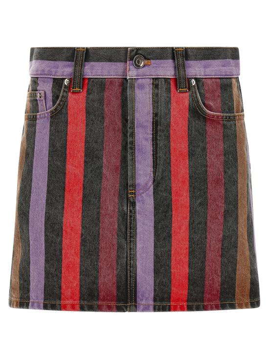  베르사체 스커트 LD10256701A183861D070 MULTICOLOR