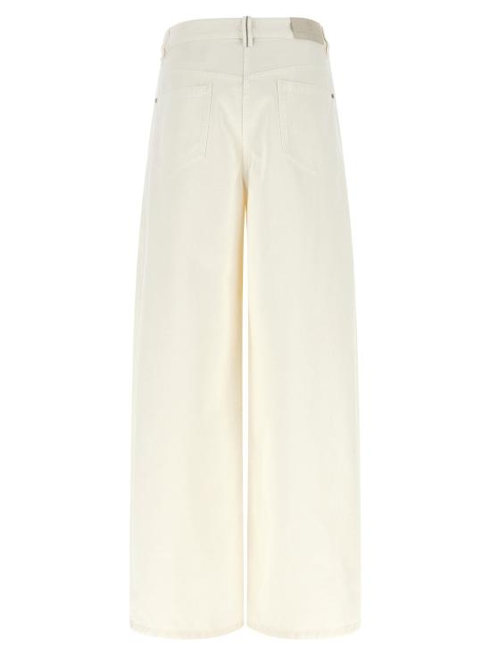  브루넬로 쿠치넬리 데님 팬츠 LDMPH81P4059C1101 CREAM - BRUNELLO CUCINELLI