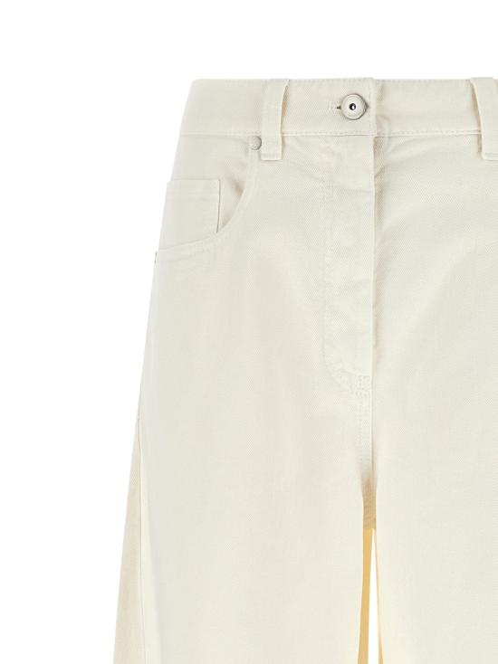  브루넬로 쿠치넬리 데님 팬츠 LDMPH81P4059C1101 CREAM - BRUNELLO CUCINELLI