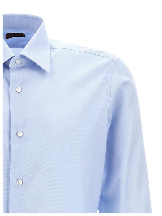  발바 셔츠 LDI1U14P01442010002 LIGHT BLUE - BARBA