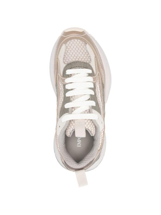  엠포리오 아르마니 스니커즈 EW003056AF23366U6154 P26 BEIGE - EMPORIO ARMANI