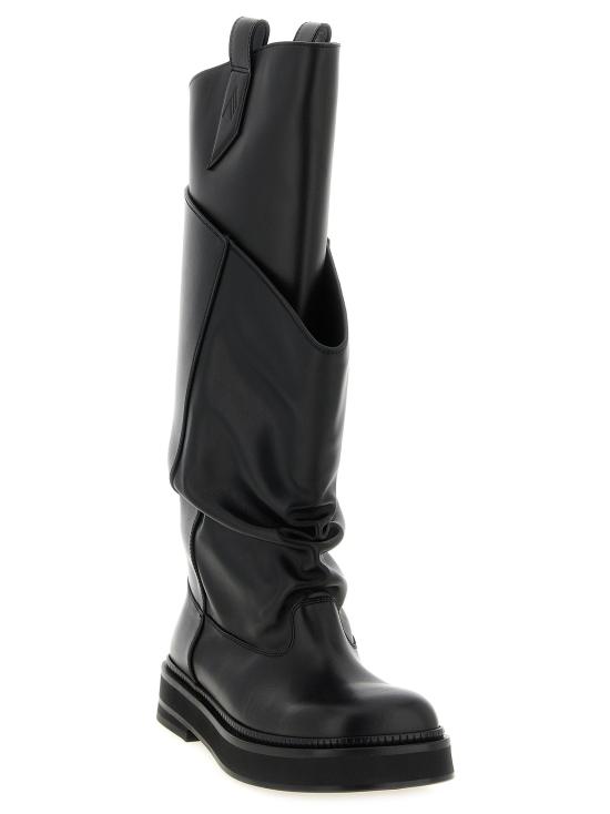  디 아티코 부츠 LD260WSH00902LBT019AA100 BLACK - THE ATTICO