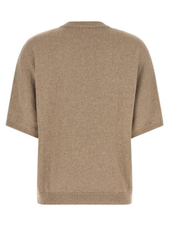  브루넬로 쿠치넬리 스웨터 LDM73540810CJ077 BEIGE - BRUNELLO CUCINELLI