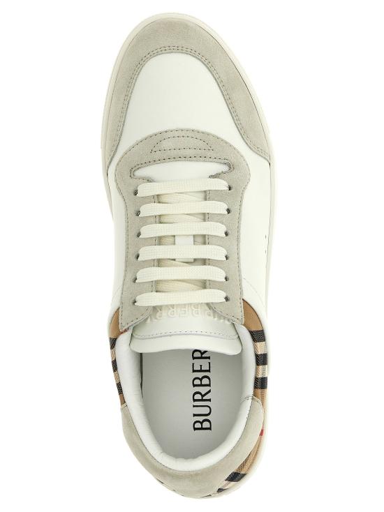  버버리 스니커즈 LD8069089NTWHTARBEIGEIPCHK CREAM - BURBERRY