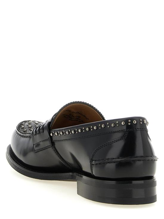  처치스 스니커즈 LDEDC148FG000009LGF0AAB BLACK - CHURCHS