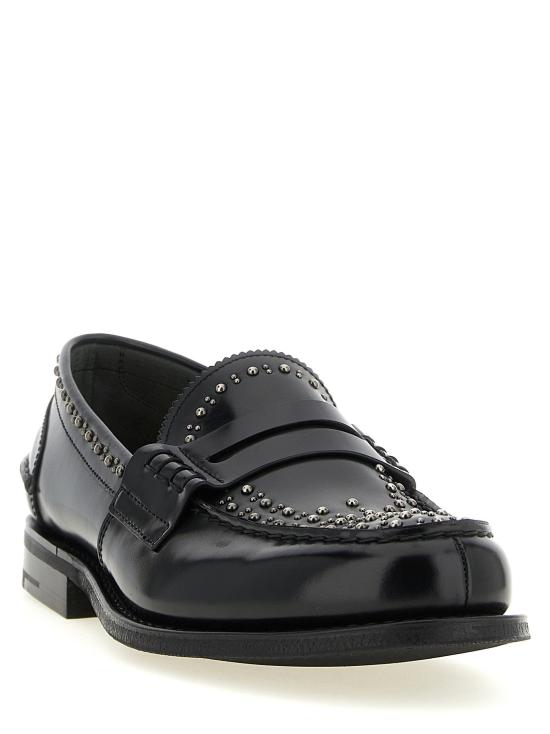  처치스 스니커즈 LDEDC148FG000009LGF0AAB BLACK - CHURCHS
