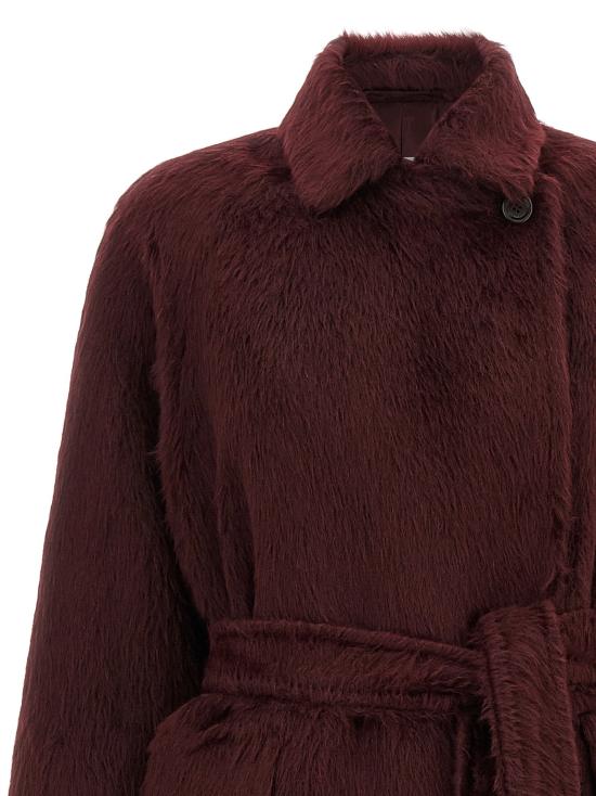  막스마라 코트 LD2521016373600003 BURGUNDY - MAX MARA