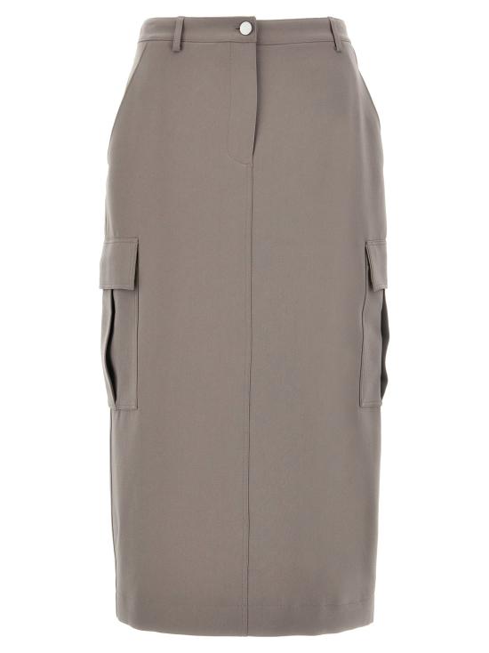  띠어리 스커트 LDO0709302P3A TAUPE