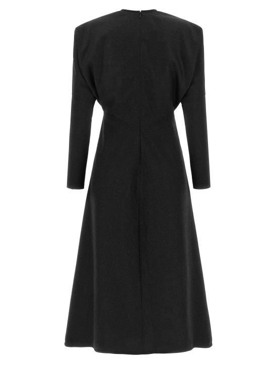  빅토리아 베컴 점프수트 LD1124WDR005231FDARKGREYMELANGE CHARCOAL - VICTORIA BECKHAM