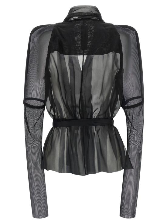  릭 오웬스 자켓 LDRP01F6762SNMTUS09 BLACK - RICK OWENS