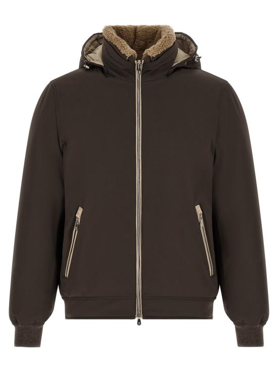  브루넬로 쿠치넬리 패딩 LDMV4061606C104 BROWN