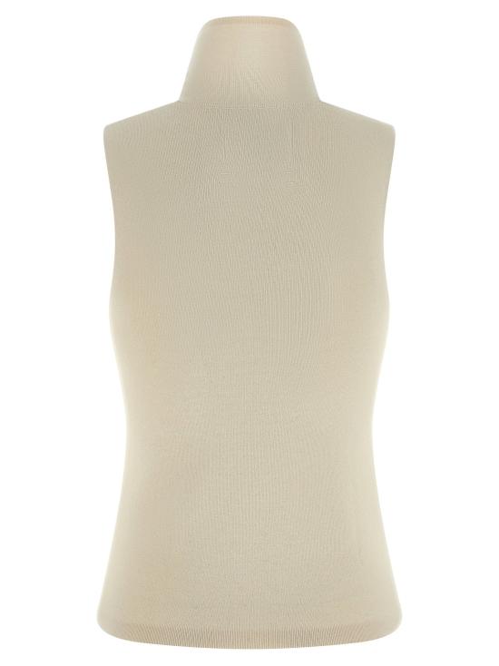  익스트림캐시미어 민소매 티셔츠 LDN502COLLOBONE CREAM - EXTREME CASHMERE