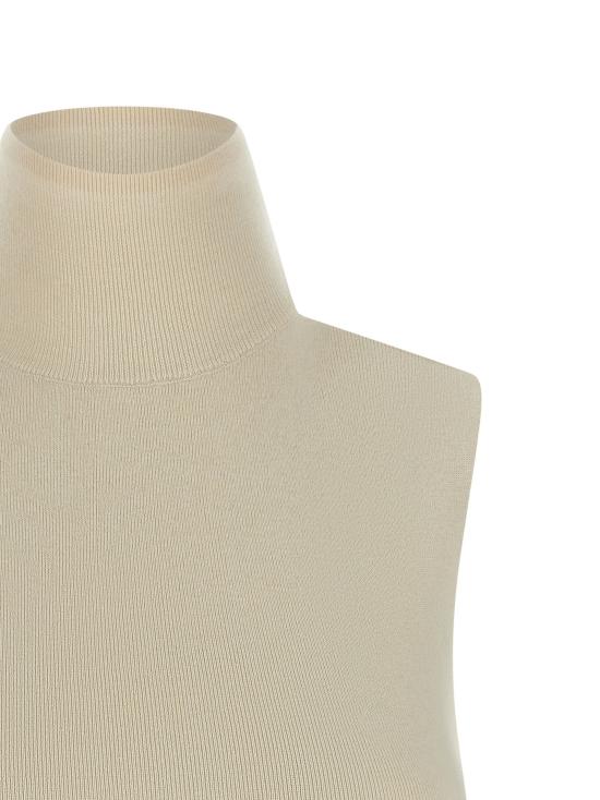  익스트림캐시미어 민소매 티셔츠 LDN502COLLOBONE CREAM - EXTREME CASHMERE