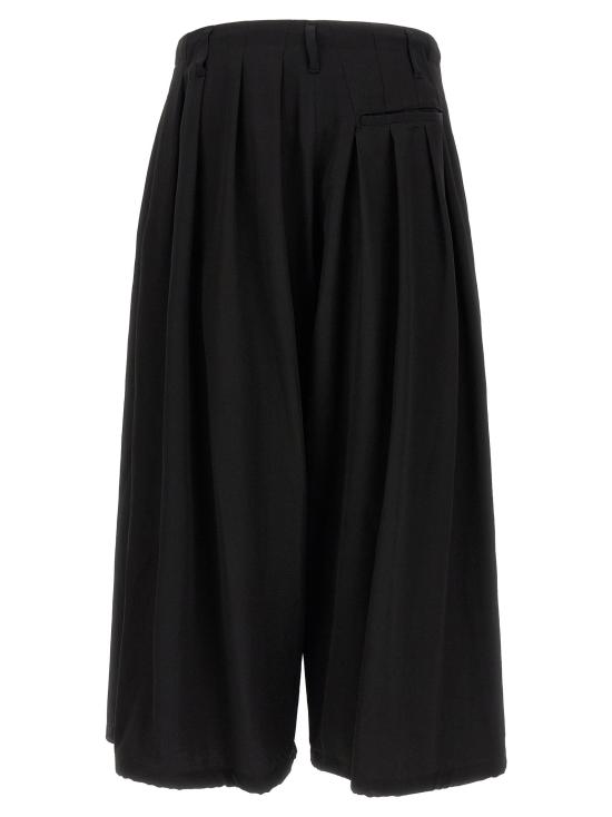  요지 야마모토 팬츠 LDHWP081002 BLACK - YOHJI YAMAMOTO