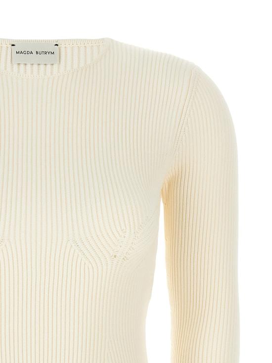  마그다뷰트림 스웨터 LD307724CREAM WHITE