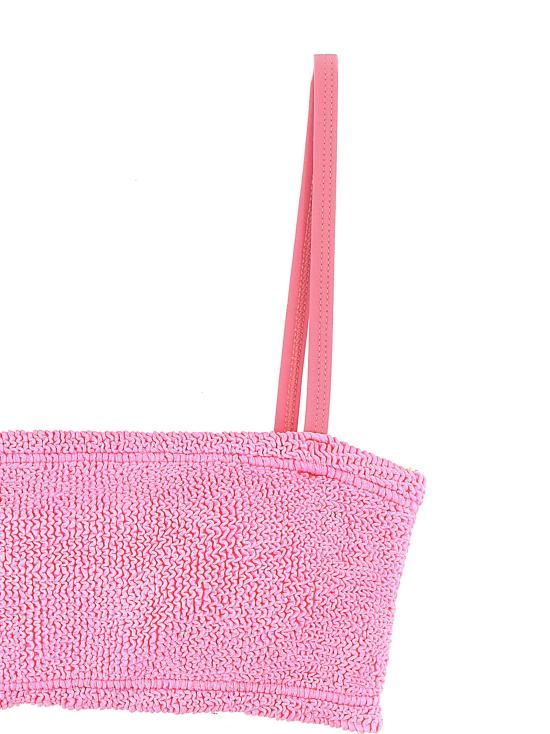  훈자 지 비치웨어 LDGIGIBIKINIBUBBLEGUM PINK - HUNZA G